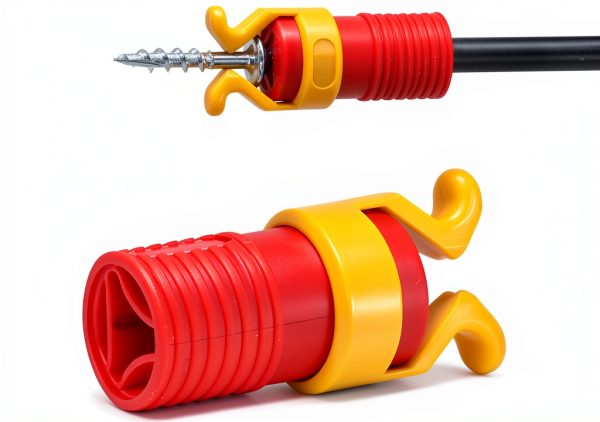 Gazechimp Red ABS Modern Hand Screw Clamp Tool-4