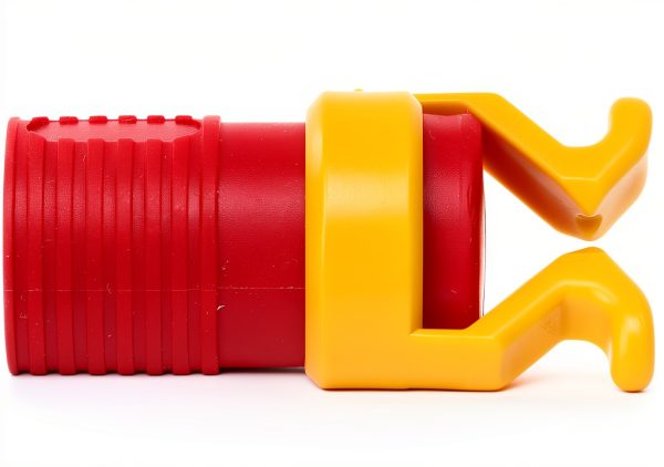 BORDSTRACT Hand Screw Clamp Holder ABS Plastic Red 40mm-4