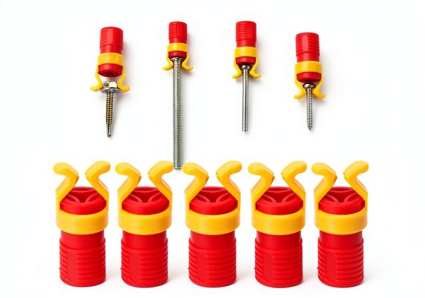 Weishuoss Screw Holder Red Security Torx Soft Grip Tool-3
