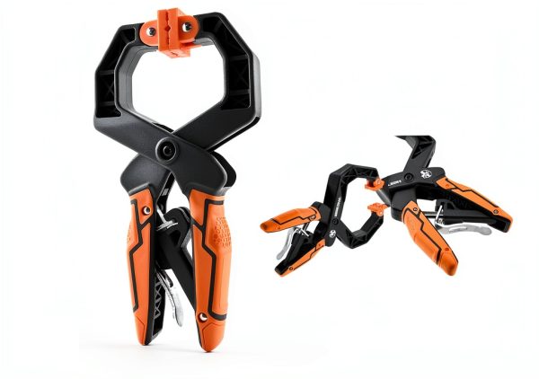 VANQUISH Ratcheting Hand Clamps Nylon Quick Release 2 Pack-3