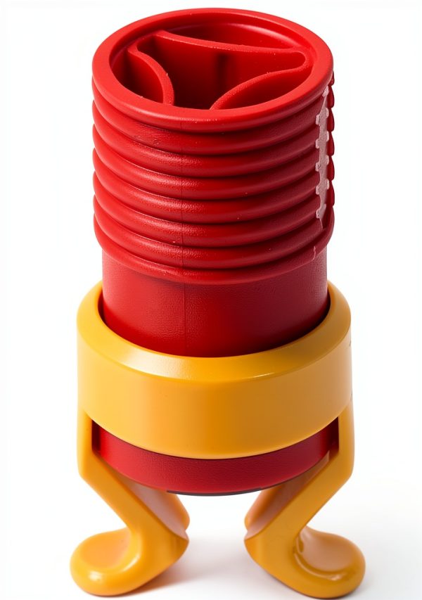 Gazechimp Red ABS Modern Hand Screw Clamp Tool-3