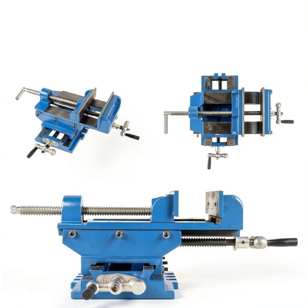 Cross Slide Drill Press Vise Ama-haohao Alloy Steel-5