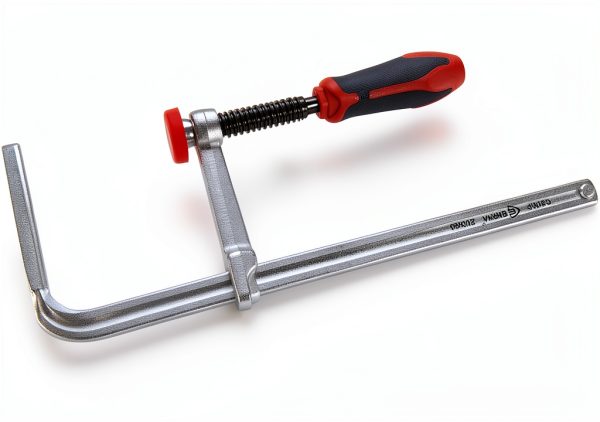 Woodcraft Hand Screw Clamp Non Marring Pad Plastic Handle-0