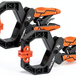 VANQUISH Ratcheting Hand Clamps Nylon Quick Release 2 Pack-0