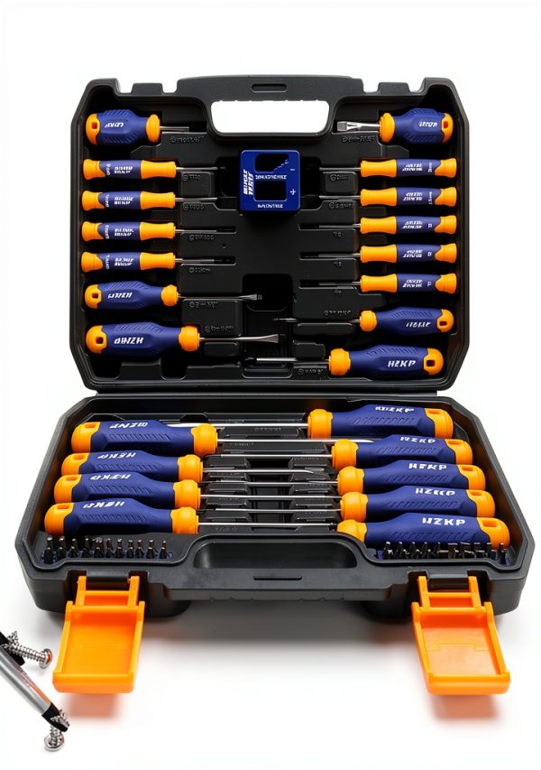 SUNHZ MCKP 66-Piece Screwdriver Set Alloy Steel Magnetic-0