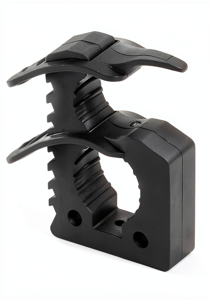 JUZUXI rubber clamps mounted on a vehicle roll bar