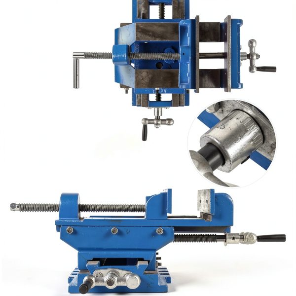 Cross Slide Drill Press Vise Ama-haohao Alloy Steel-1