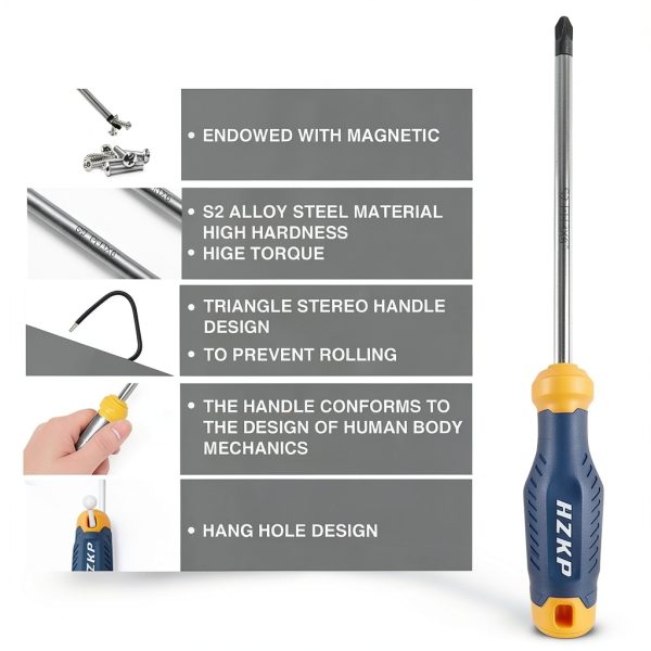 SUNHZ MCKP 66-Piece Screwdriver Set Alloy Steel Magnetic-3