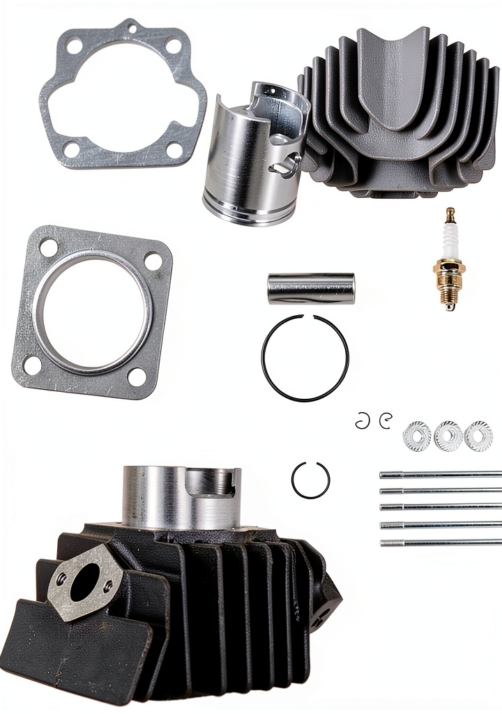 Installing WFLNHB piston ring kit on a Suzuki LT-A50 engine