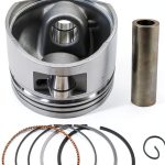 Zreneyfex 54mm Piston Ring Kit for 125cc ATV Dirt Bike-0