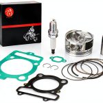 Yamaha ATV Piston Kit MOTO1988 Set Rings Gasket Spark Plug-0