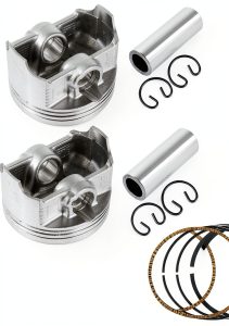 Caltric Piston Rings for Kawasaki KVF750 4X4I EPS 2012-2014 Duty Set-0