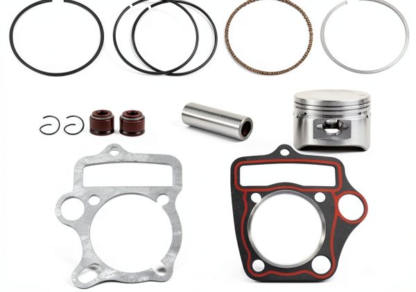 52.4mm Engine Cylinder Piston Kit FLYPIG for 110cc ATV Complete 5 Ring-1