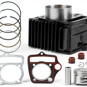 52.4mm Engine Cylinder Piston Kit FLYPIG for 110cc ATV Complete 5 Ring-0