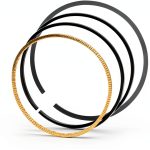 Caltric Piston Ring Kit for Kawasaki KX250F 2004-2019 13008-0028-0