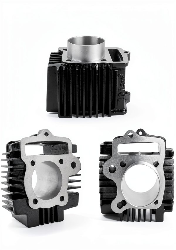 52.4mm Engine Cylinder Piston Kit FLYPIG for 110cc ATV Complete 5 Ring-2