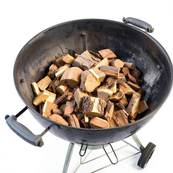 Alder Wood Chunks Camerons 420 cu in Natural BBQ Smoker Fuel 5 lb-6