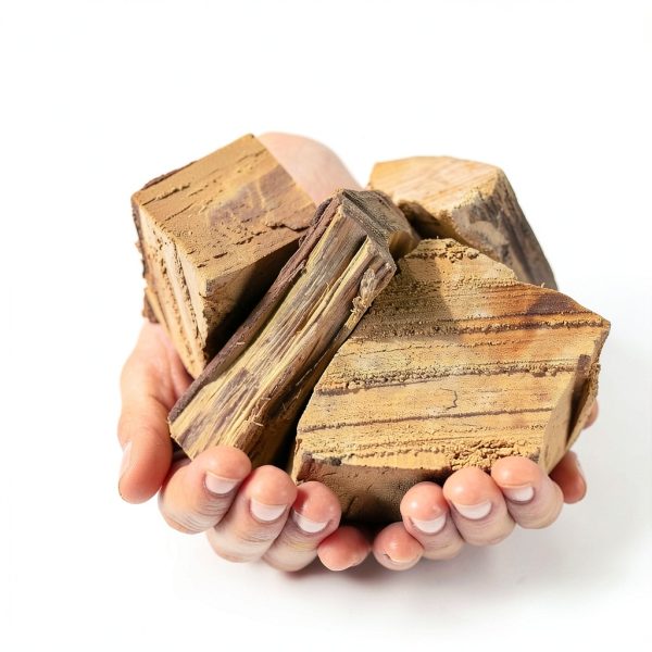 Alder Wood Chunks Camerons 420 cu in Natural BBQ Smoker Fuel 5 lb-1