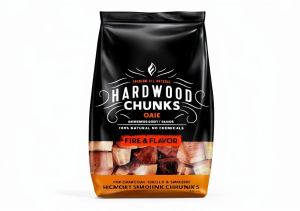 Fire & Flavor Premium All Natural Wood Chunk Bundle for Smokers - Wood Chunks for Smoking - Smoker Wood Chunks - Smoker Accessories Gifts for Men and Women - Oak, Apple, Hickory-0