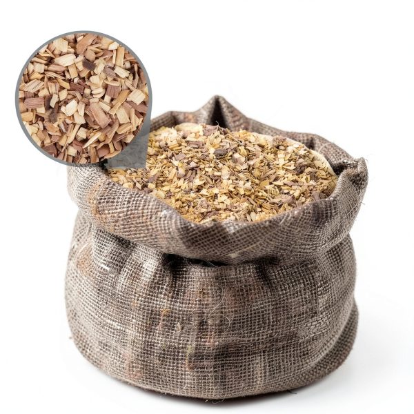 Apple Wood Chips Sukh 420G Smoker – LY-Smoking Dry Dense for Grilling-4