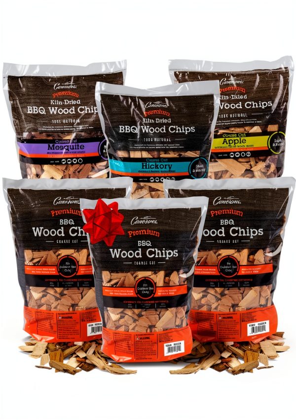 Camerons Wood Chips 6 Pack Smoker Variety – 260 cu in Kiln Dried-0