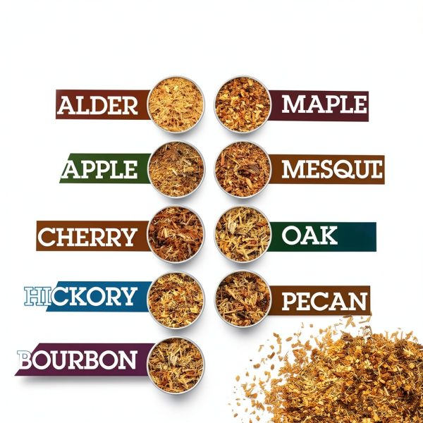 Apple BBQ Wood Chips Camerons Extra Fine Smoker 2 Pack 260 cu in-3