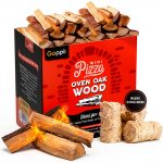 Goppli Kiln Dried Pizza Oven Wood - 5-6" Oak Logs 12-14 lbs-0