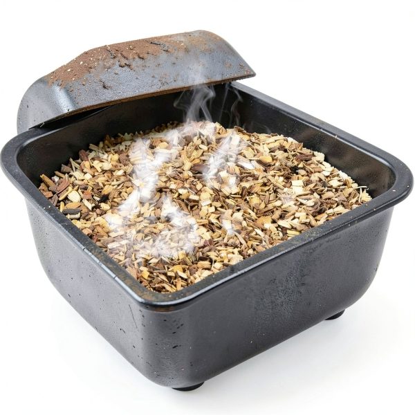 Apple Wood Chips Sukh 420G Smoker – LY-Smoking Dry Dense for Grilling-3