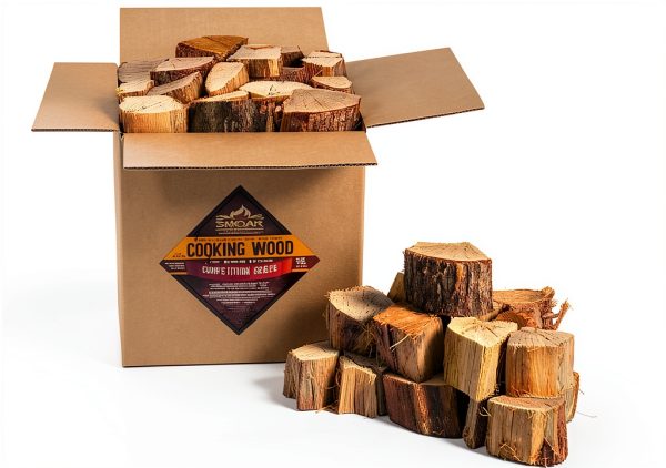 Smoak Firewood Cooking Wood Chunks White Oak 25-30 lbs-2