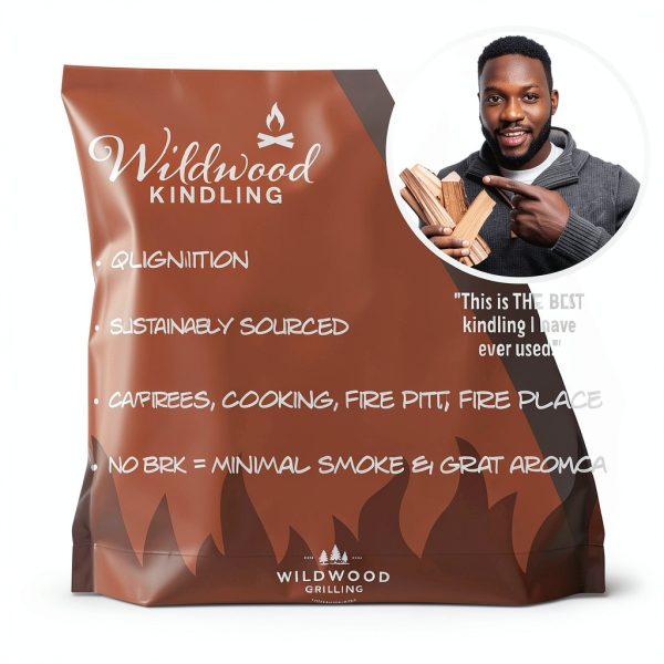 Wildwood Grilling Kiln-Dried Cedar Wood Kindling - Medium Hearth Box - Perfect for Indoor Fireplaces, BBQ Grills, Outdoor Fire-pits, Pizza Ovens & Smokeless Fire Pits-5