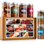 INSISART Natural Wood Chips Smoker Pack 8 Flavor Assortment 8oz Each-0