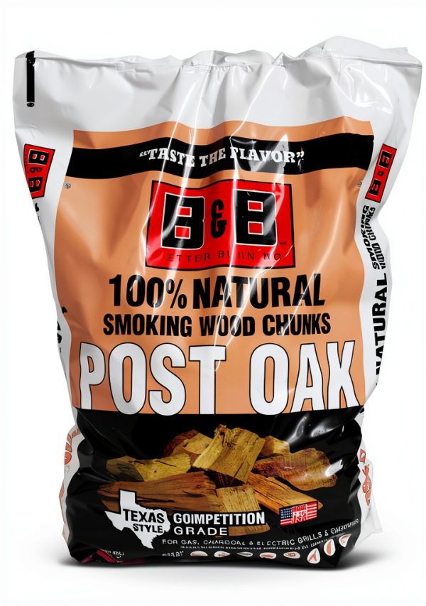 B & B Charcoal 00132 Wood Smoking Chunks 549 cu in for Grilling-0