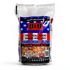 B&B Charcoal Smoking Chips 2-Pack Premium Hardwood Blend for Grilling-0