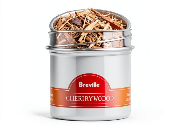 Breville Commercial BSM600AWC0NUC1 Classic Smokehouse Wood Chip Kit for Smoking Gun Pro CSM700, 4 Piece, Hickory, Mesquite, Applewood, and Cherrywood-0
